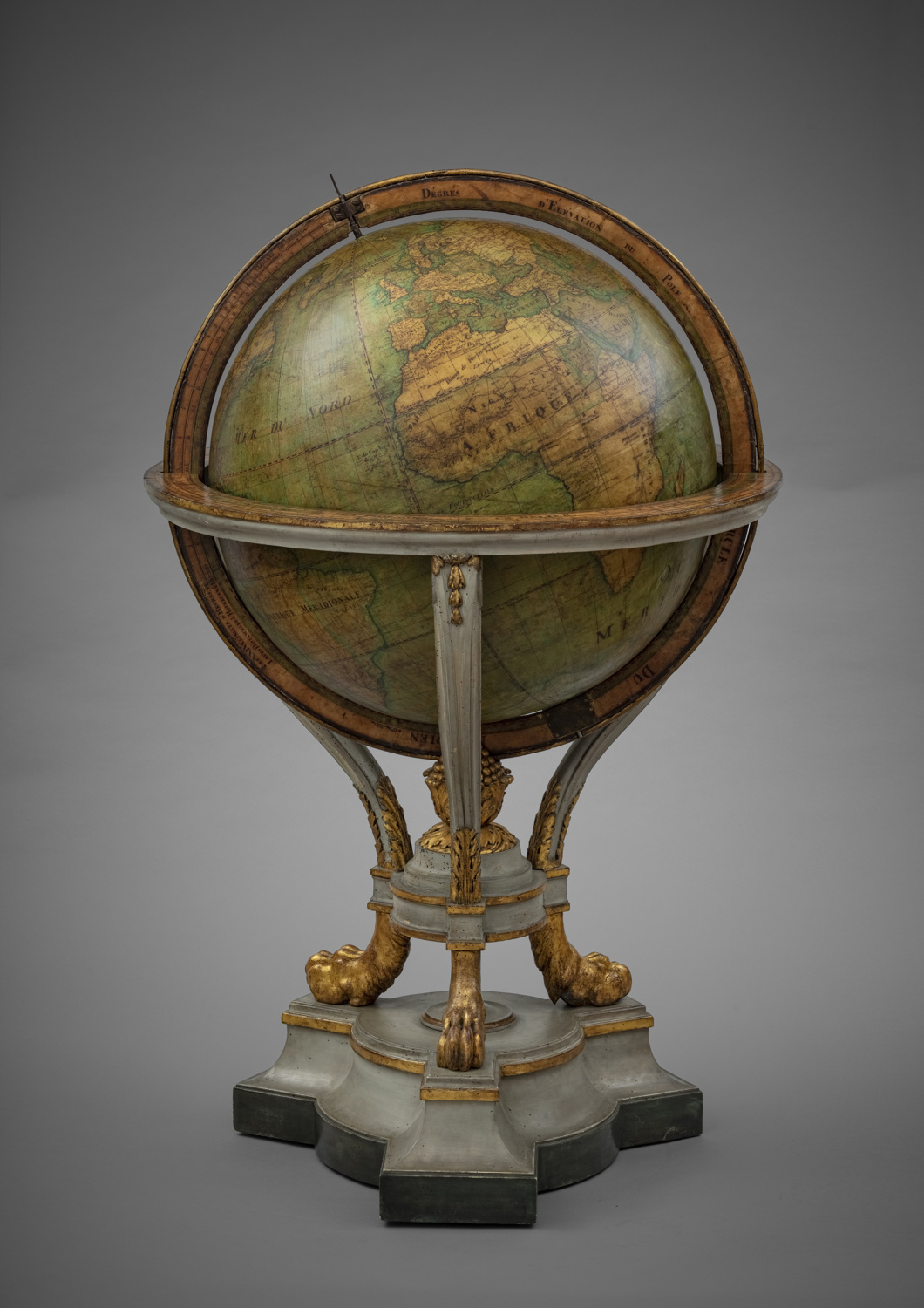 Globe terrestre manuscrit - Galerie Kugel