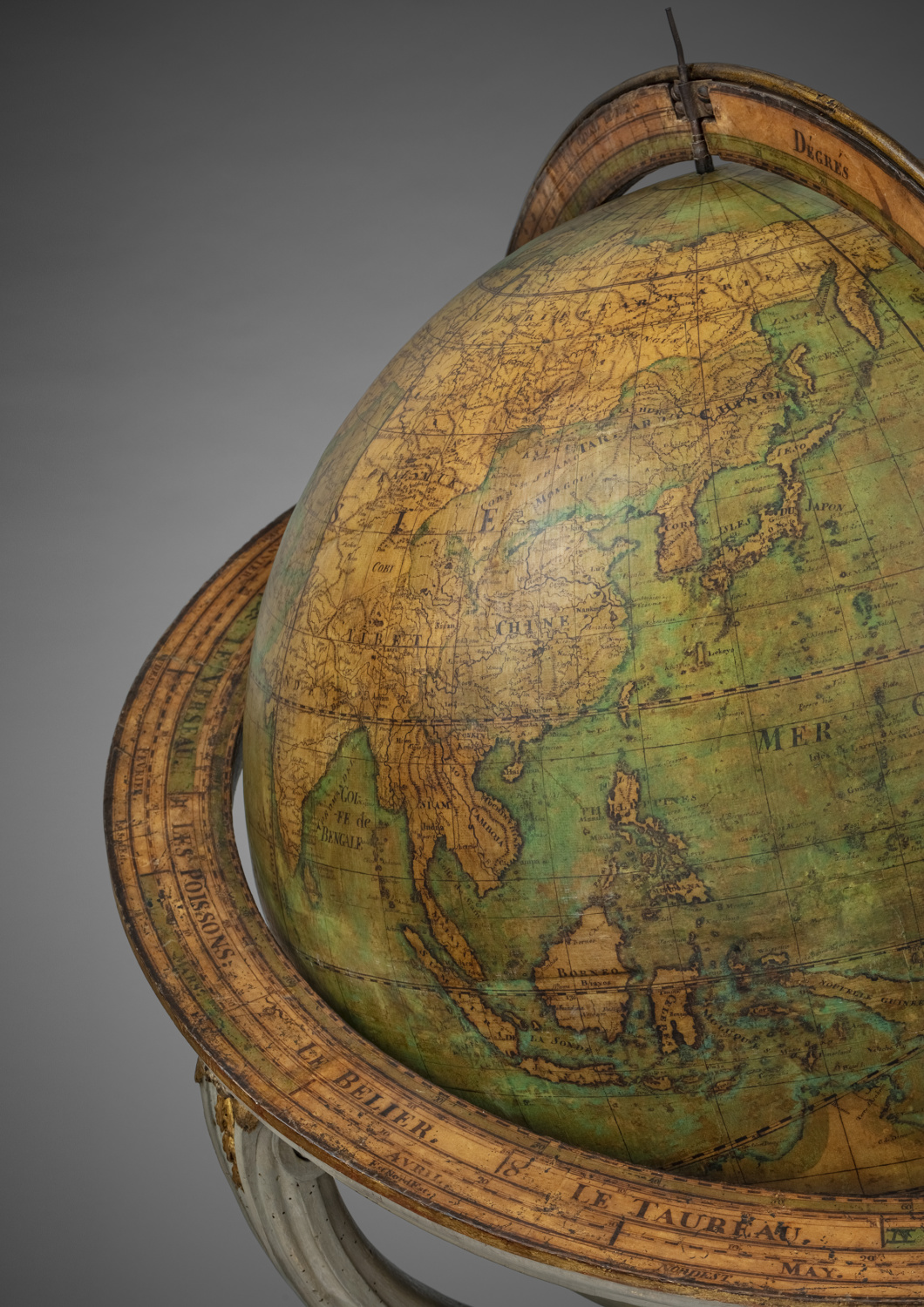 Terrestrial manuscript globe - Galerie Kugel