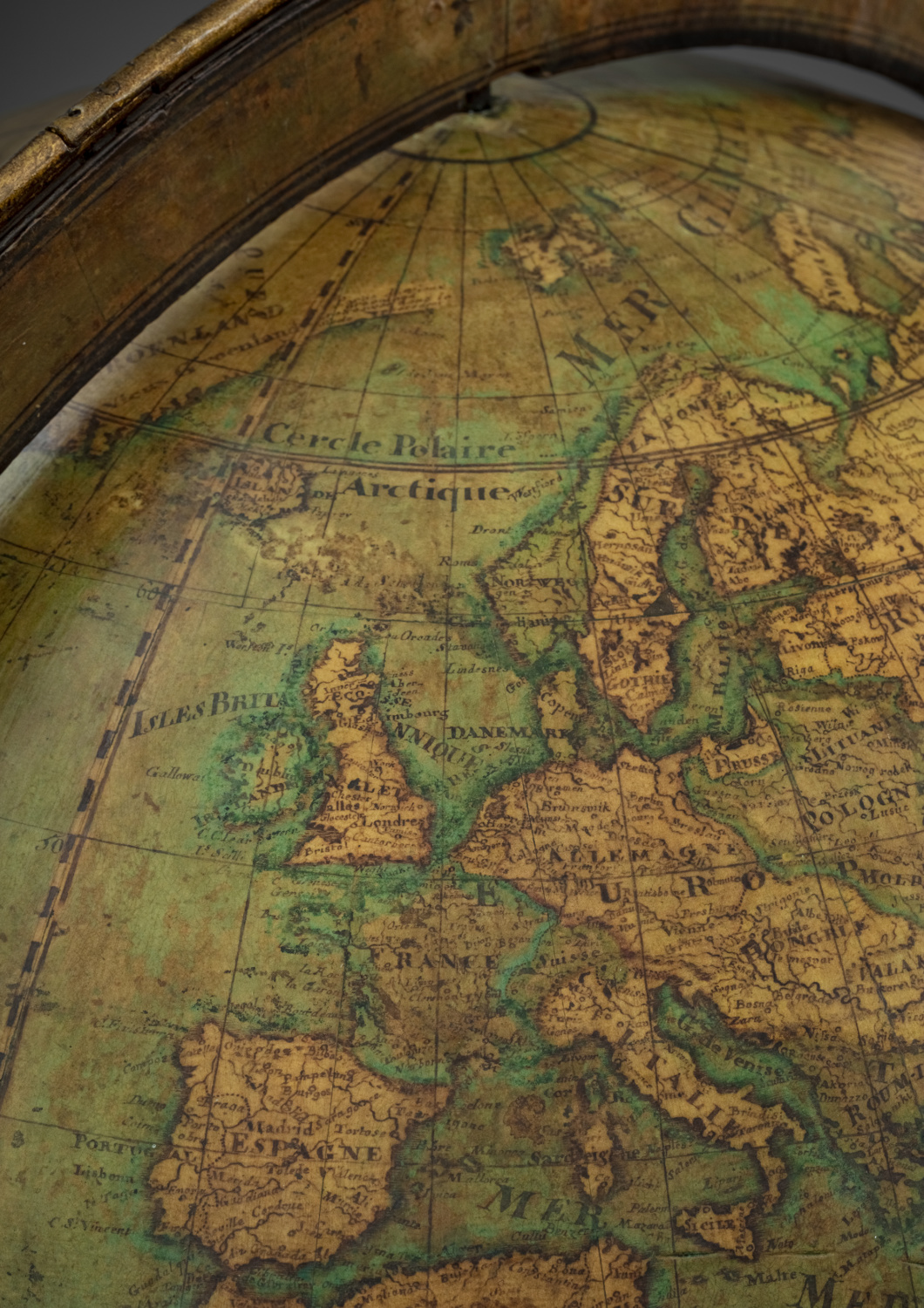 Terrestrial manuscript globe - Galerie Kugel