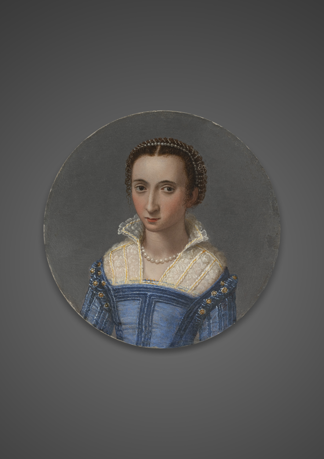 Double-Sided Medallion: Portrait of a Woman and an Allegory - Galerie Kugel